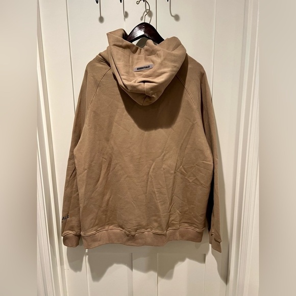 Essentials Fear Of God Hoodie, Khaki- Men’s Medium NWOT Rare - Picture 3 of 7